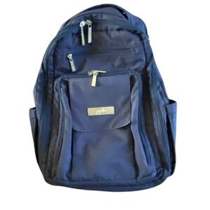 JU-JU-BE  Be Right Back Unisex Navy Blue Backpack Diaper Bag